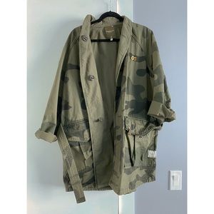 G-star brand new camouflage oversized jacket parka